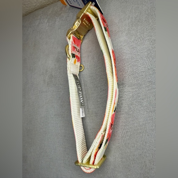 Dog Collar, Floral Design, Size Medium — Top Paw - Picture 12 of 14